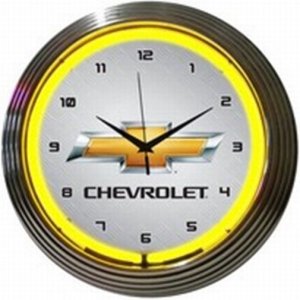 画像1: シボレー chevrolet レトロ ネオンクロック