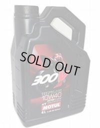 MOTUL 300V 4T Factory Line 10W40　4L