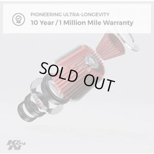 画像5: K&N RC-3250ケーアンドエヌカスタムフィルター ラウンドテーパー φ79 クロームメッキエンドキャップ ユニバーサル(汎用)