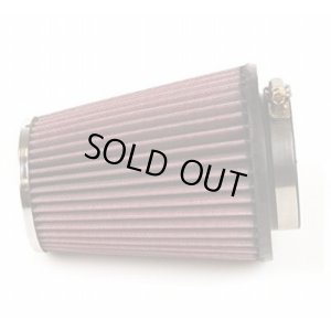 画像2: K&N RC-3250ケーアンドエヌカスタムフィルター ラウンドテーパー φ79 クロームメッキエンドキャップ ユニバーサル(汎用)