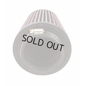 画像3: K&N RC-3250ケーアンドエヌカスタムフィルター ラウンドテーパー φ79 クロームメッキエンドキャップ ユニバーサル(汎用)