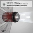 画像3: K&N RU-3480ユニバーサルフィルター 取付内径114mm 高152mm (3)