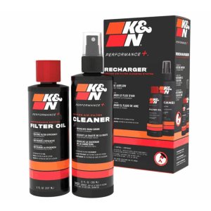 画像1: K&N エアーフィルターケアサービスKIT オイル237ml/クリーナー 355ml k&n air filter 99-5050
