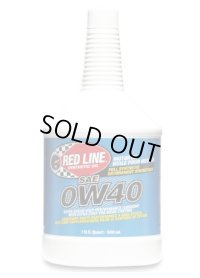 RED LINE (レッドライン) 0W40 1qt (946ml)11104