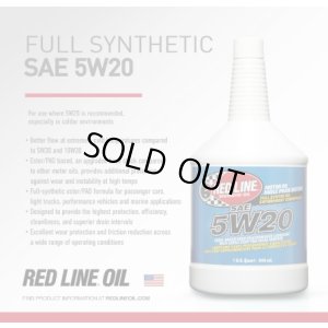 画像2: RED LINE (レッドライン) 5W20 1qt (946ml)15204