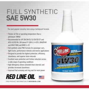 画像2: RED LINE (レッドライン) 5W30 1qt (946ml)15304 