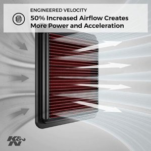 画像3: K&N33-2865 純正交換エアフィルター AUDI/VW 用 (3)