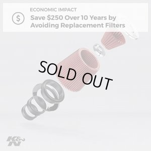 画像4: K&N スペアフィルター 内径152mm ベース外径190mm 高102mm [テーパー] RU-1009 (4)