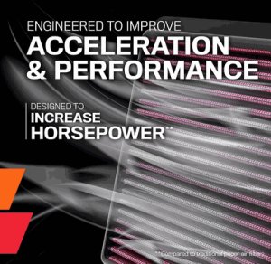 画像2: K&N33-5093 純正交換エアフィルター LANDROVER RANGEROVER 2.0 PHEV HYBRID TURBO('19- )用 (2)