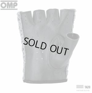 画像2: OMP TAZIOドライビンググローブ グレー/ブラック XLサイズ IB/747 (2)