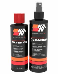 画像2: K&N エアーフィルターケアサービスKIT オイル237ml/クリーナー 355ml k&n air filter 99-5050 (2)